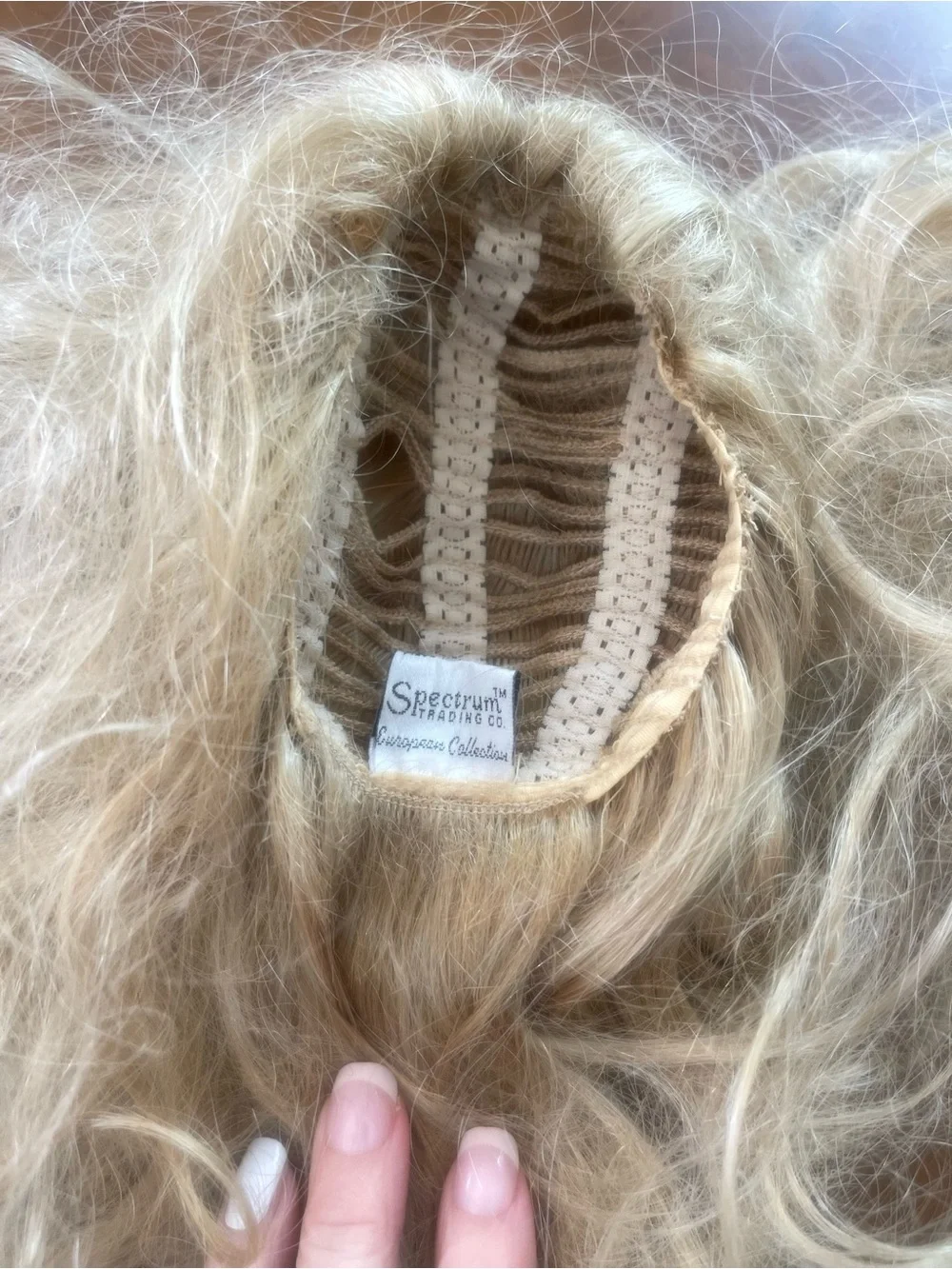 Blonde Curly Hair Extensions - Natural-Look /pony/clip Updo Pieces